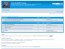 Tablet Screenshot of foros.amarcuruguay.org